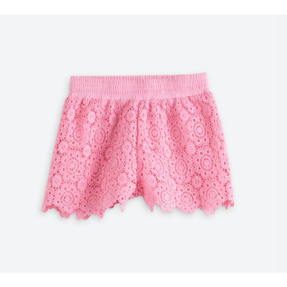 Design History Josette Lace Pink Shorts Size S